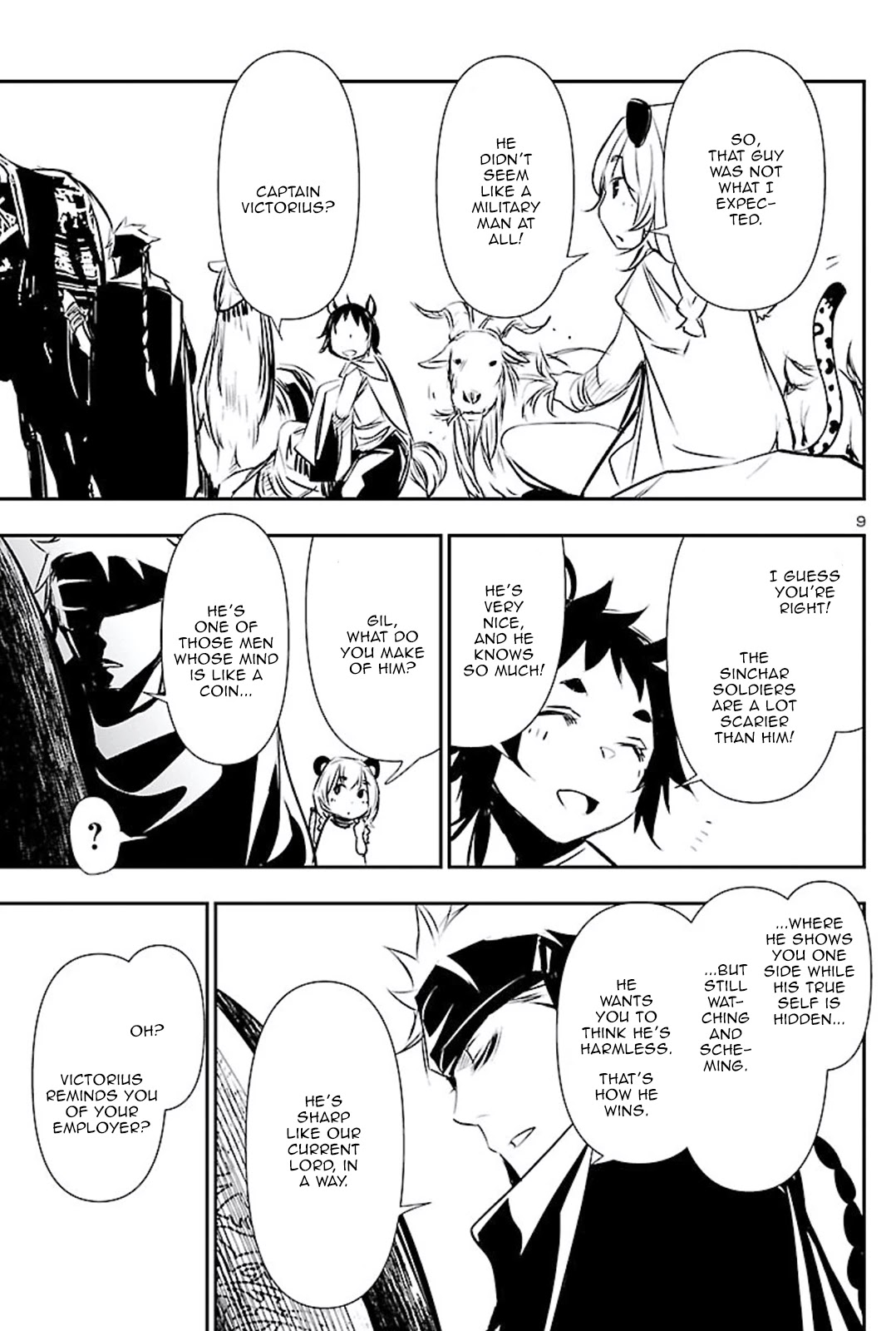 Shinju no Nectar Chapter 50 page 8 - Chapter 50: The Nomads