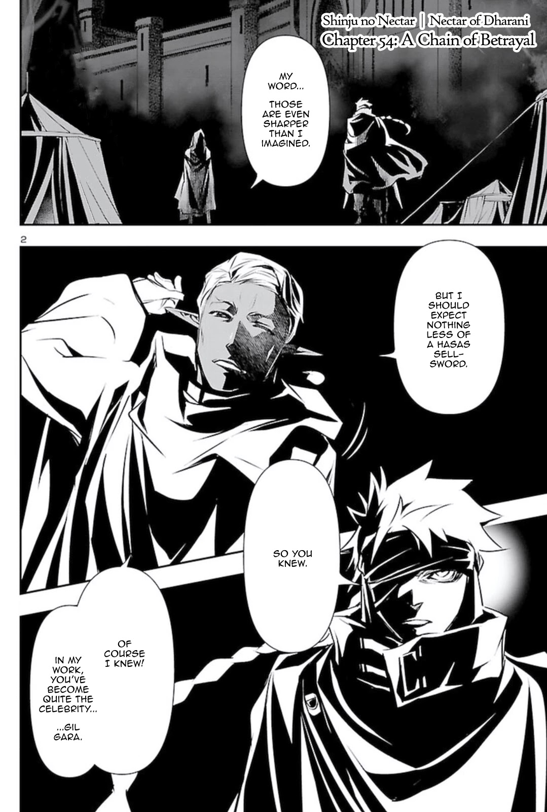 Shinju no Nectar Chapter 54 page 1 - Chapter 54: A Chain of Betrayal