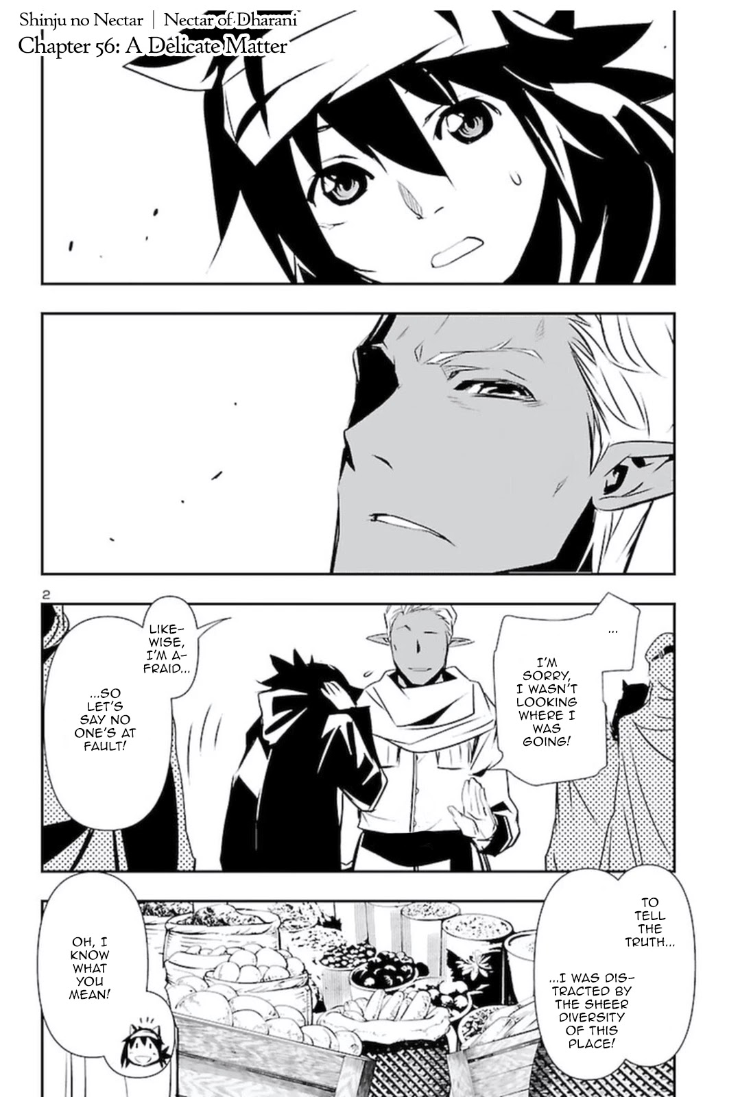 Shinju no Nectar Chapter 56 page 1 - Chapter 56: A Delicate Matter