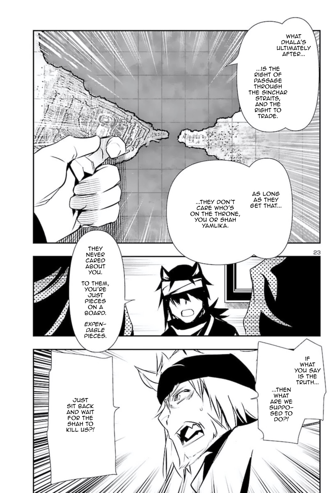 Shinju no Nectar Chapter 57 page 23 - Chapter 57: Into the Palace