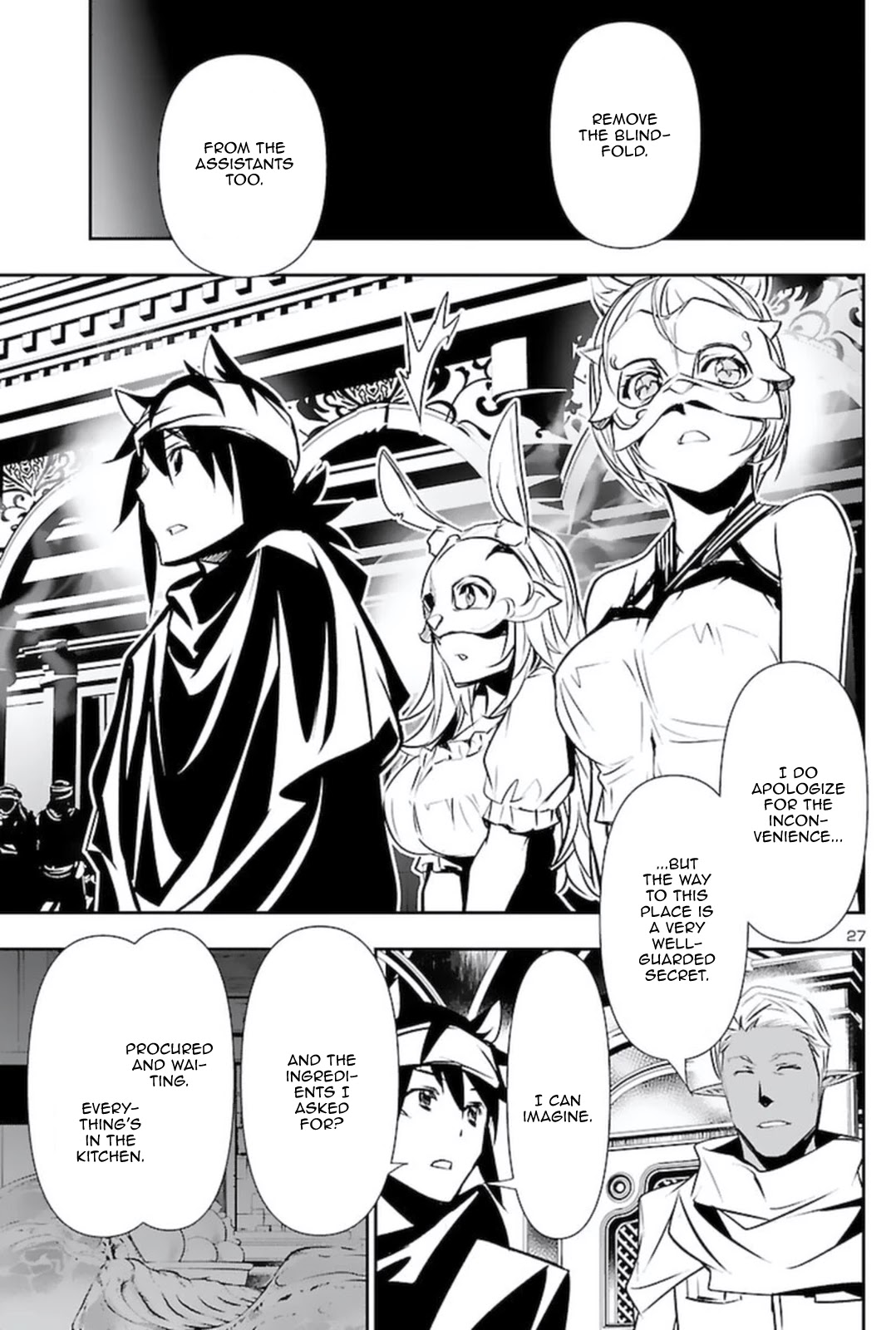 Shinju no Nectar Chapter 57 page 27 - Chapter 57: Into the Palace