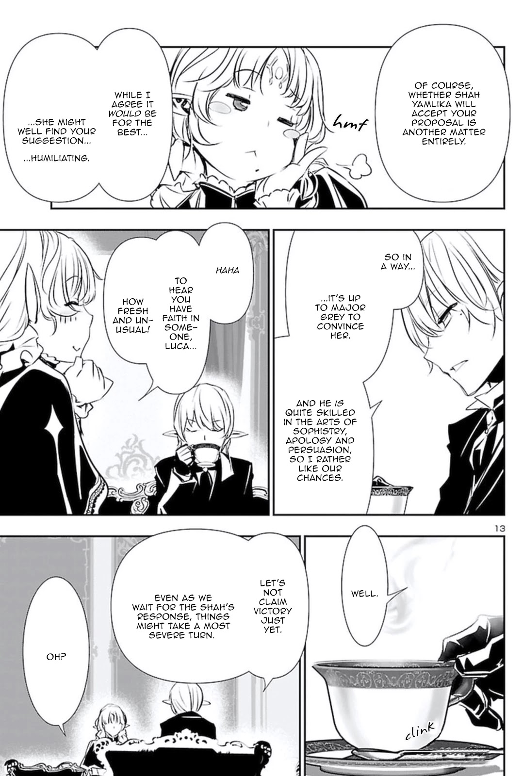 Shinju no Nectar Chapter 59 page 12 - Chapter 59: The Audience