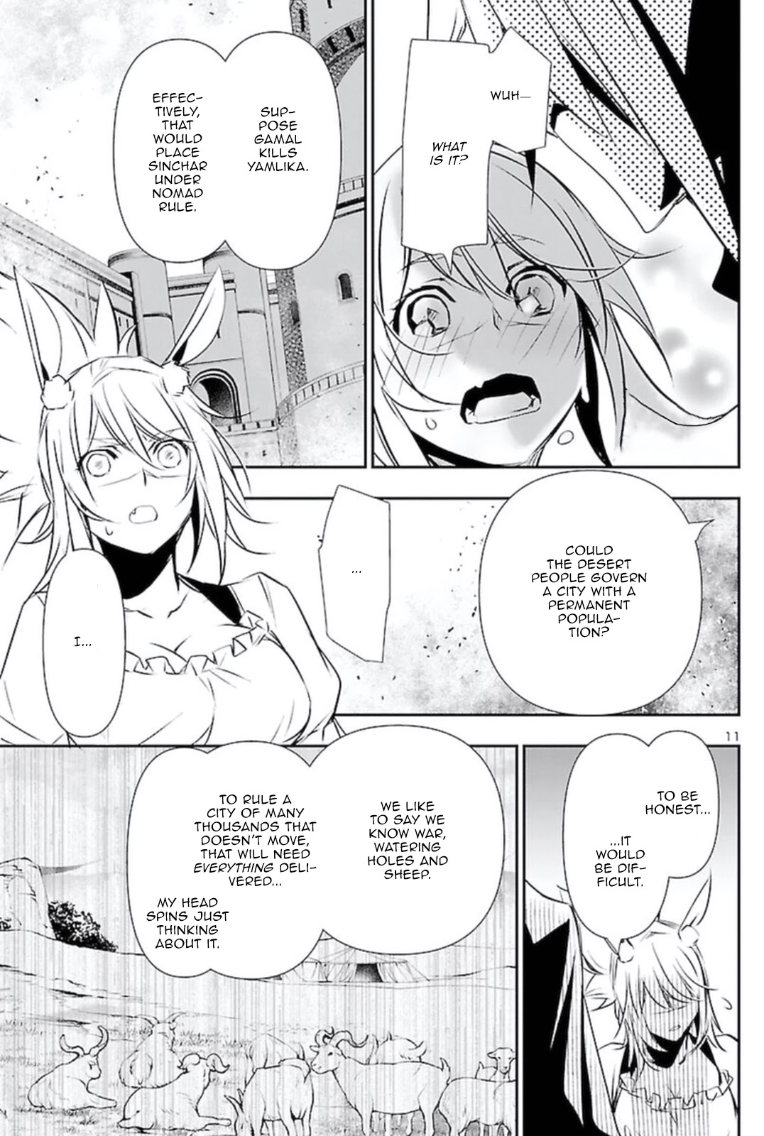 Shinju no Nectar Chapter 62 page 10 - Chapter 62: God of the Sands