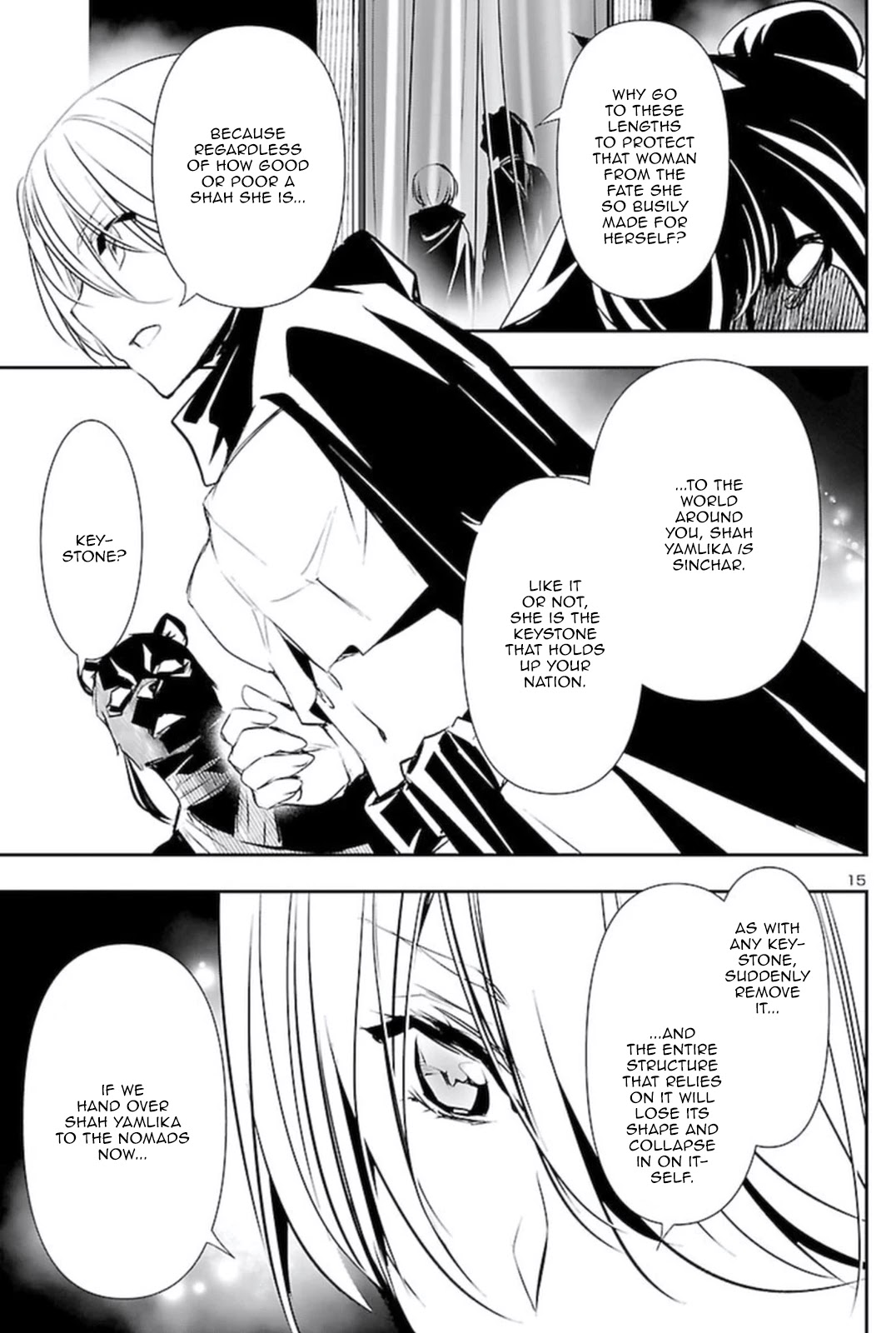 Shinju no Nectar Chapter 62 page 14 - Chapter 62: God of the Sands