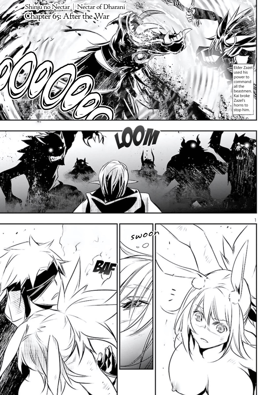 Shinju no Nectar Chapter 65 page 1 - Chapter 65: After the War