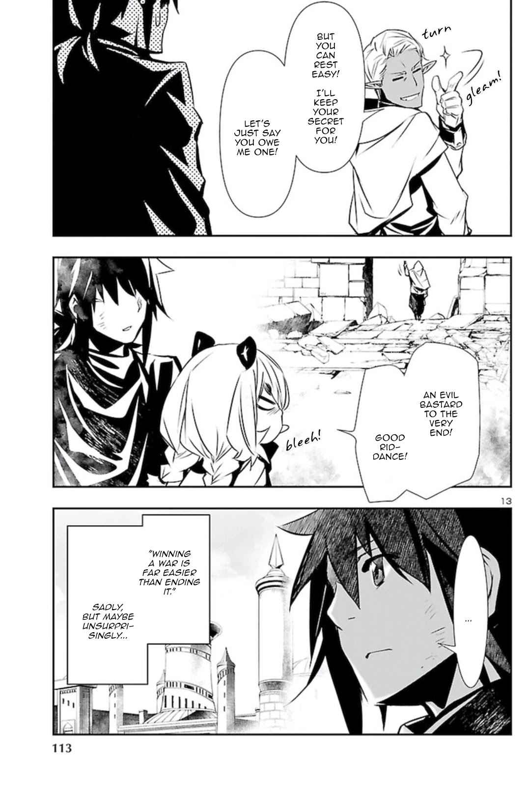 Shinju no Nectar Chapter 65 page 13 - Chapter 65: After the War
