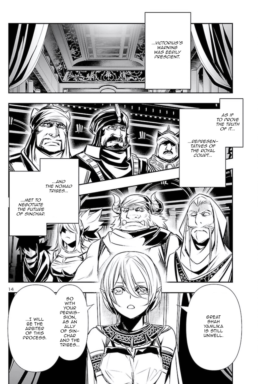 Shinju no Nectar Chapter 65 page 14 - Chapter 65: After the War