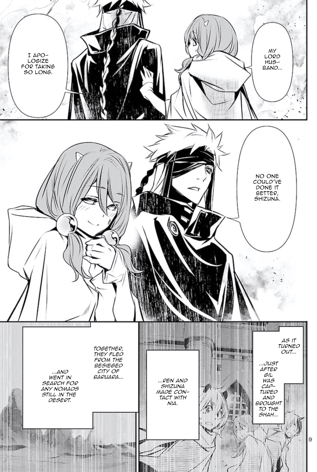 Shinju no Nectar Chapter 65 page 9 - Chapter 65: After the War