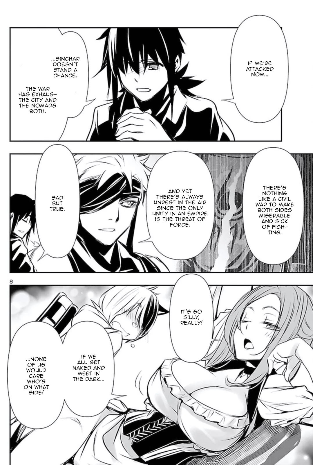 Shinju no Nectar Chapter 66 page 7 - Chapter 66: The Bridge