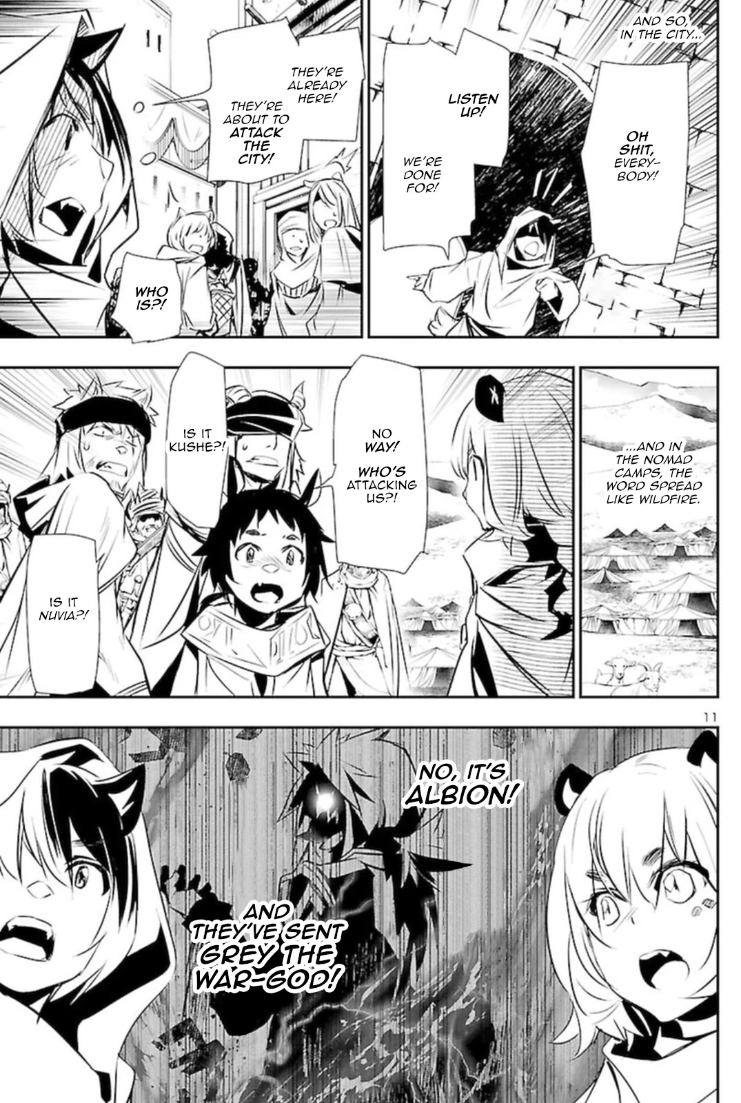 Shinju no Nectar Chapter 67.2 page 10 - Chapter 67.2: Albion Invades