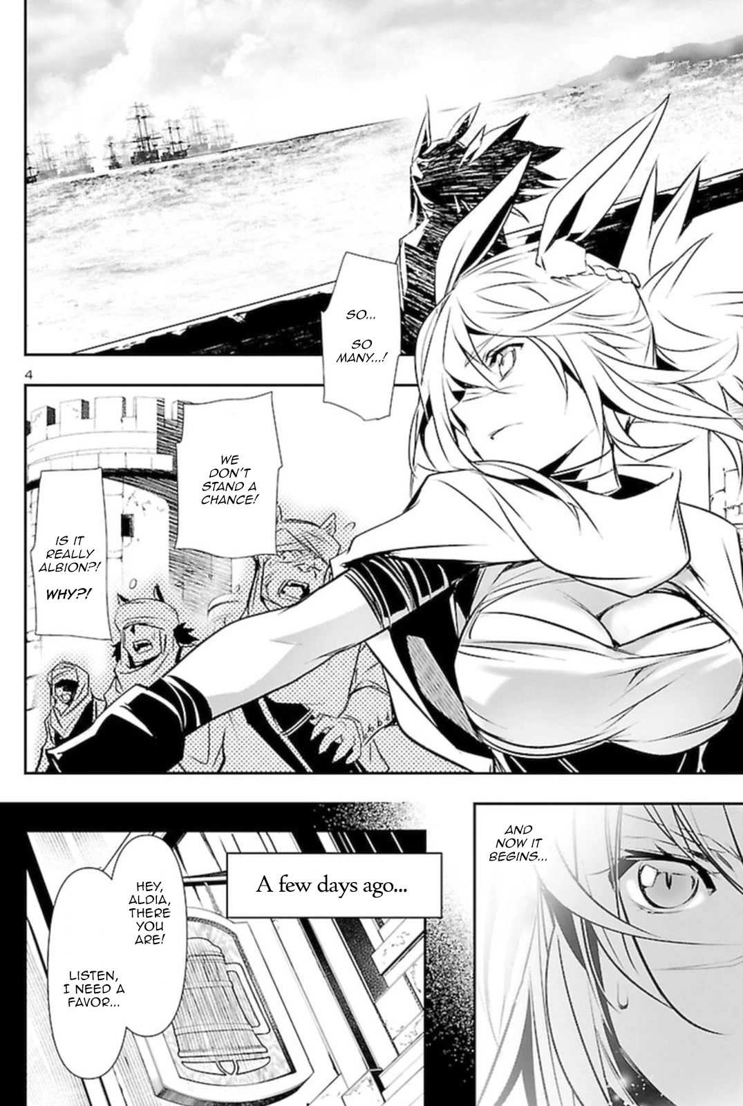 Shinju no Nectar Chapter 67.2 page 3 - Chapter 67.2: Albion Invades