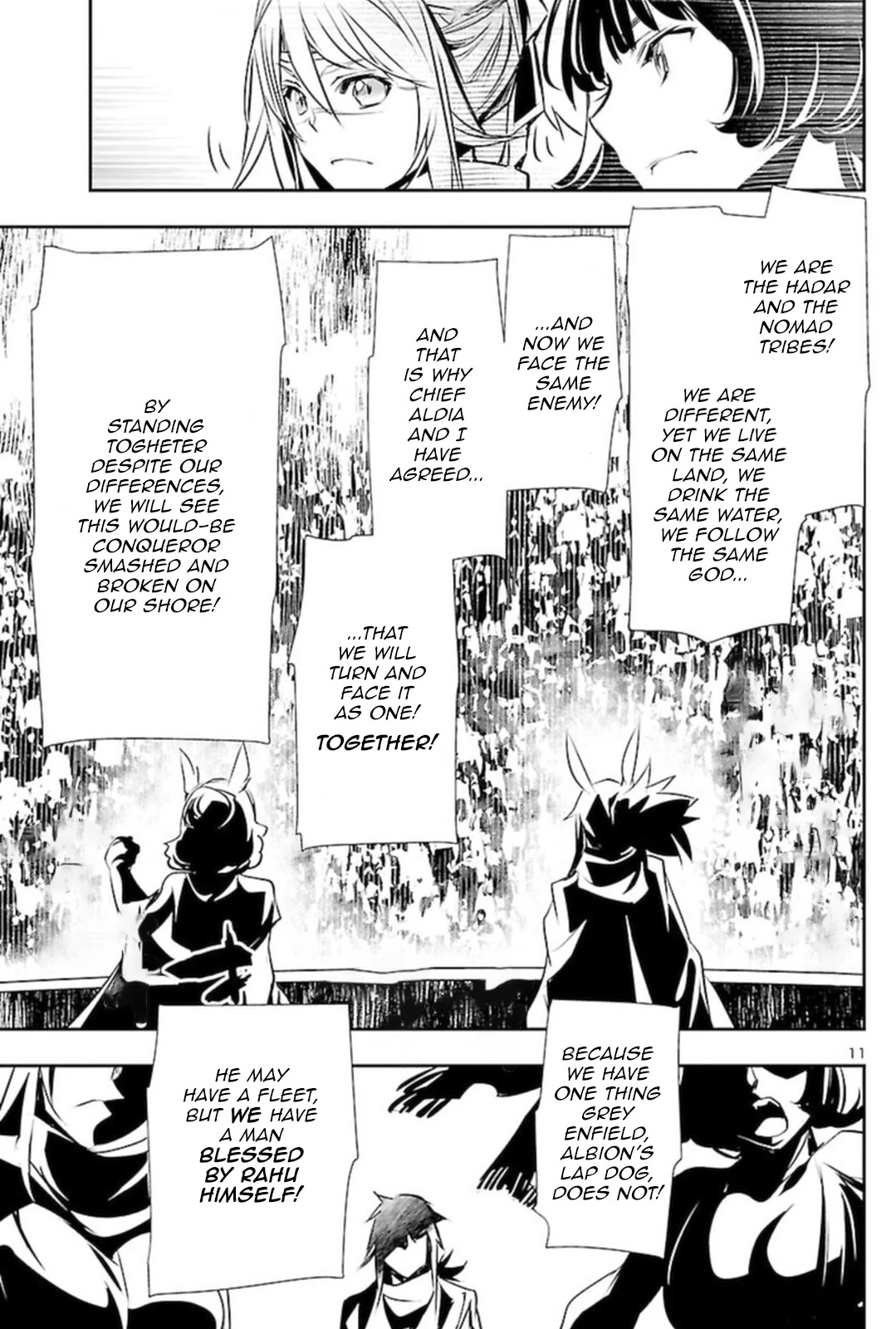 Shinju no Nectar Chapter 68 page 11 - Chapter 68: The Two Brides