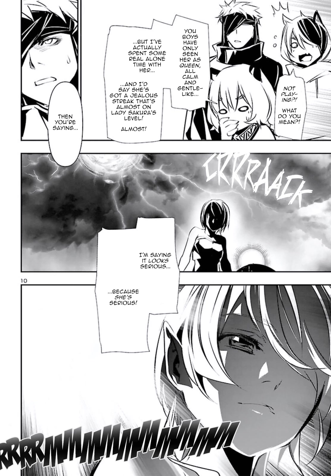 Shinju no Nectar Chapter 69 page 11 - Chapter 69: Grey vs Kai