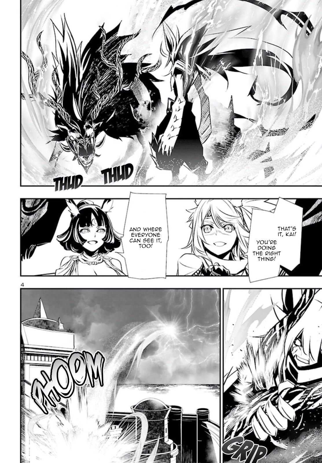 Shinju no Nectar Chapter 69 page 5 - Chapter 69: Grey vs Kai