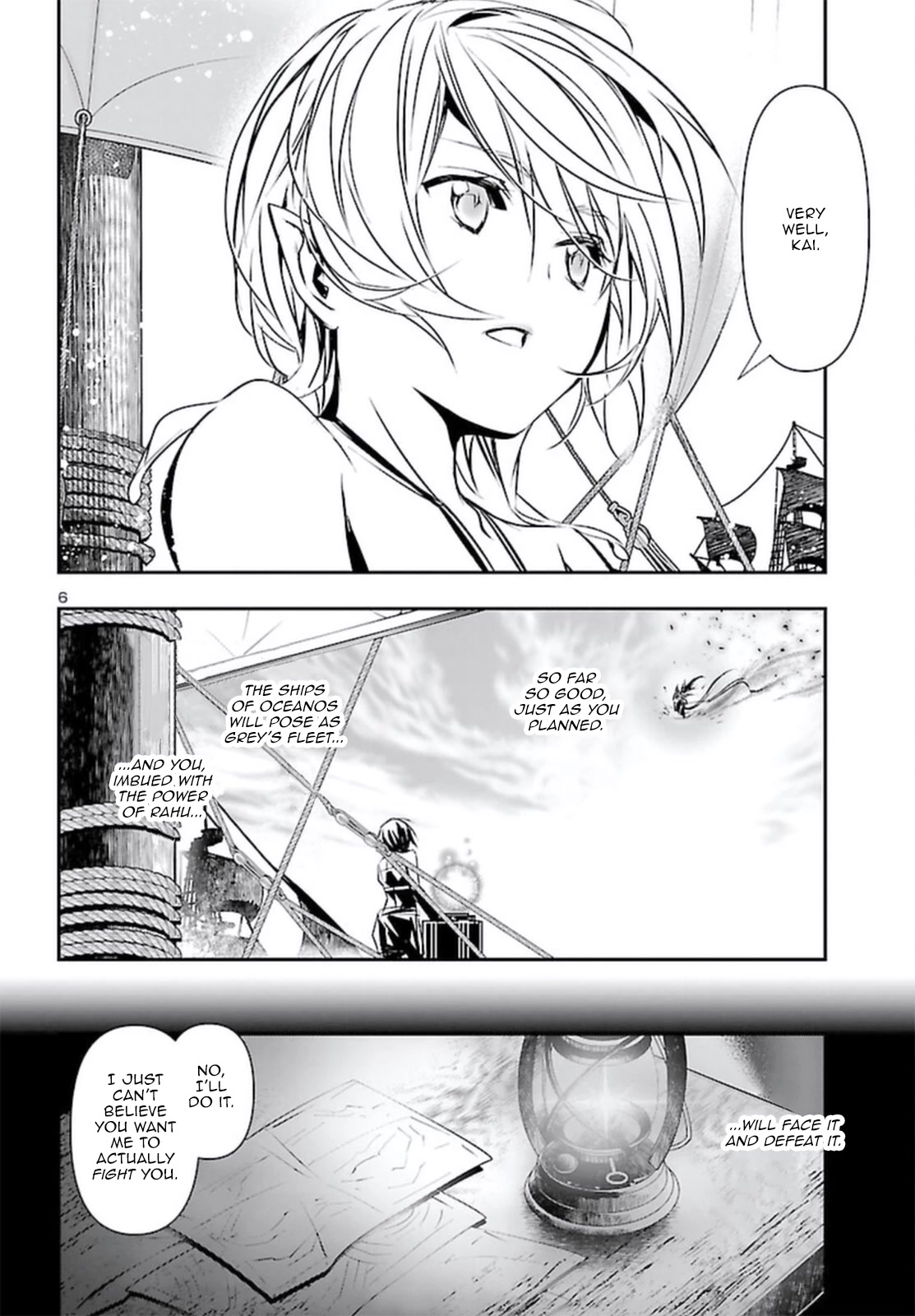 Shinju no Nectar Chapter 69 page 7 - Chapter 69: Grey vs Kai