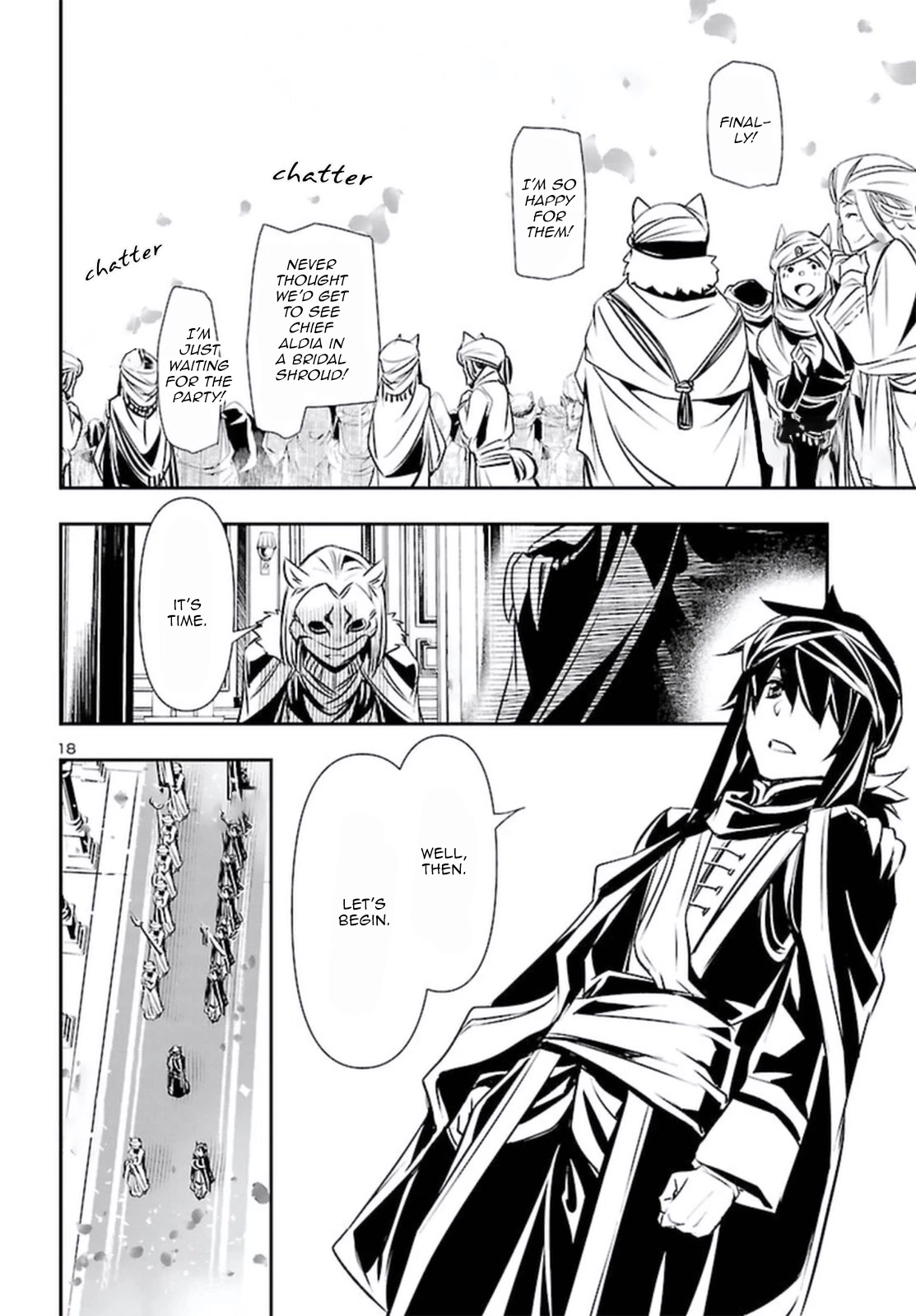 Shinju no Nectar Chapter 70 page 18 - Chapter 70: The Bloodstained Wedding