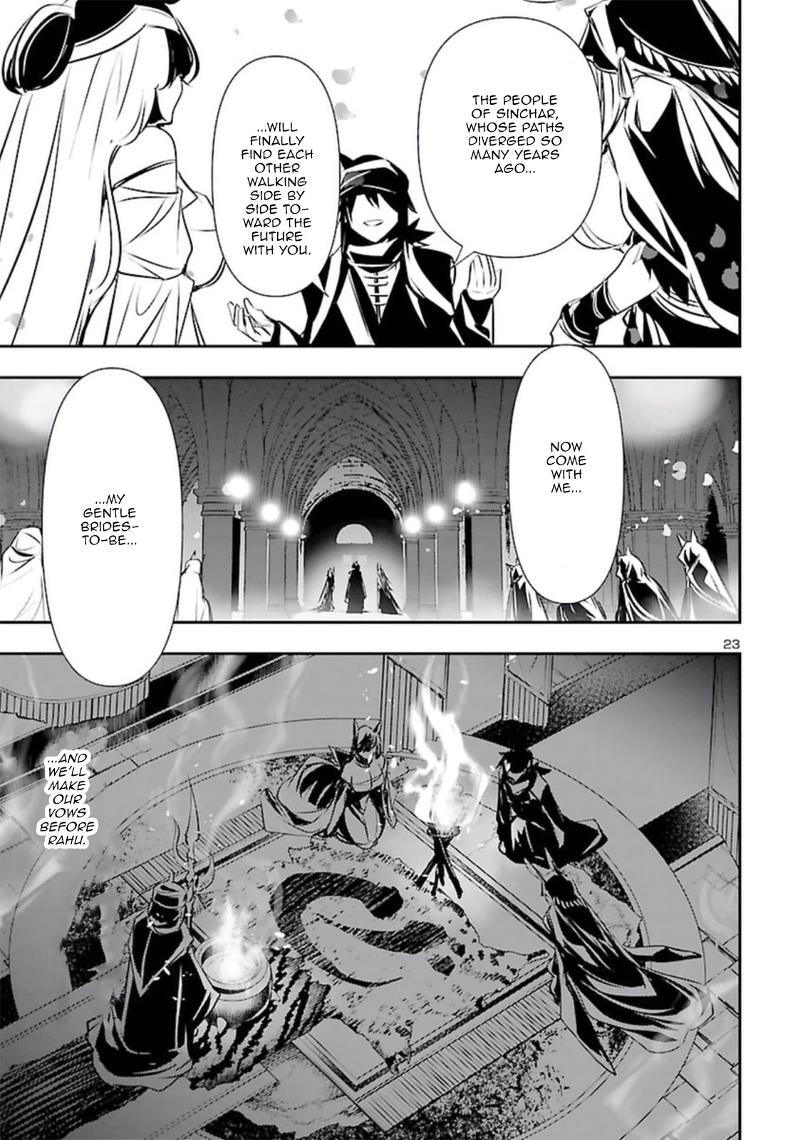 Shinju no Nectar Chapter 70 page 23 - Chapter 70: The Bloodstained Wedding