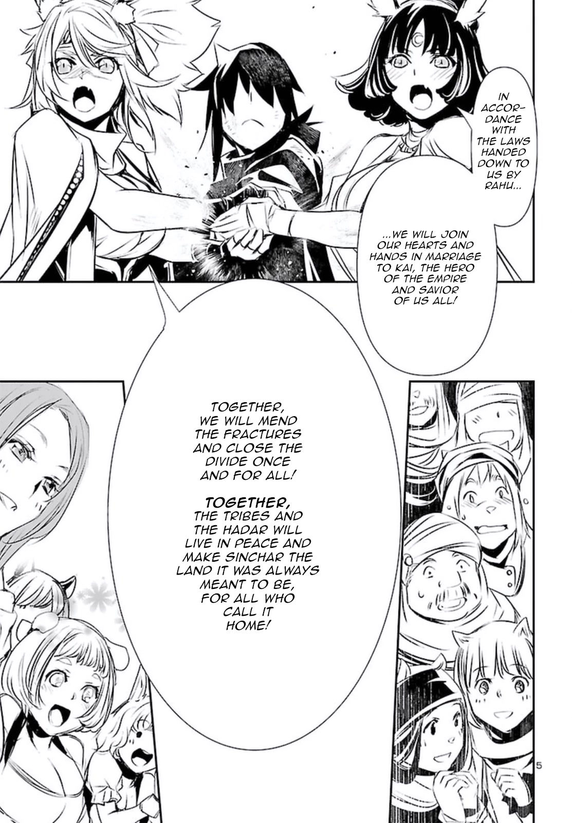 Shinju no Nectar Chapter 70 page 5 - Chapter 70: The Bloodstained Wedding