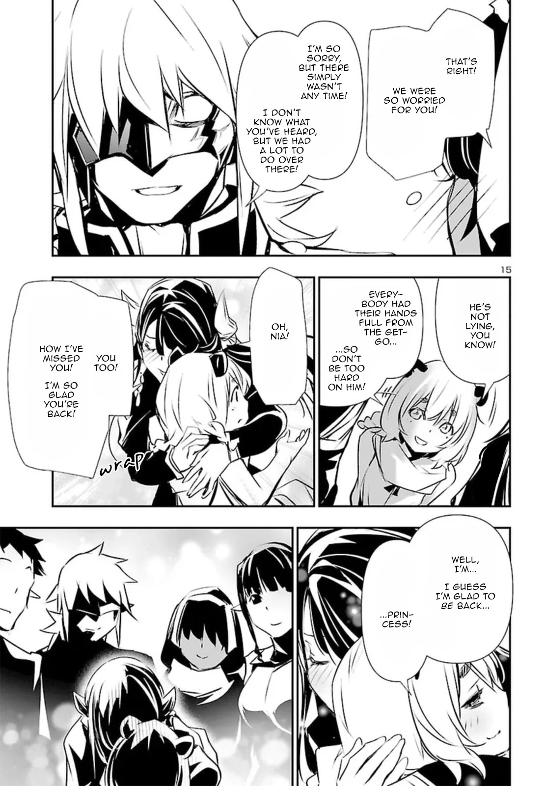 Shinju no Nectar Chapter 72 page 15 - Chapter 72: The Triumphant Return