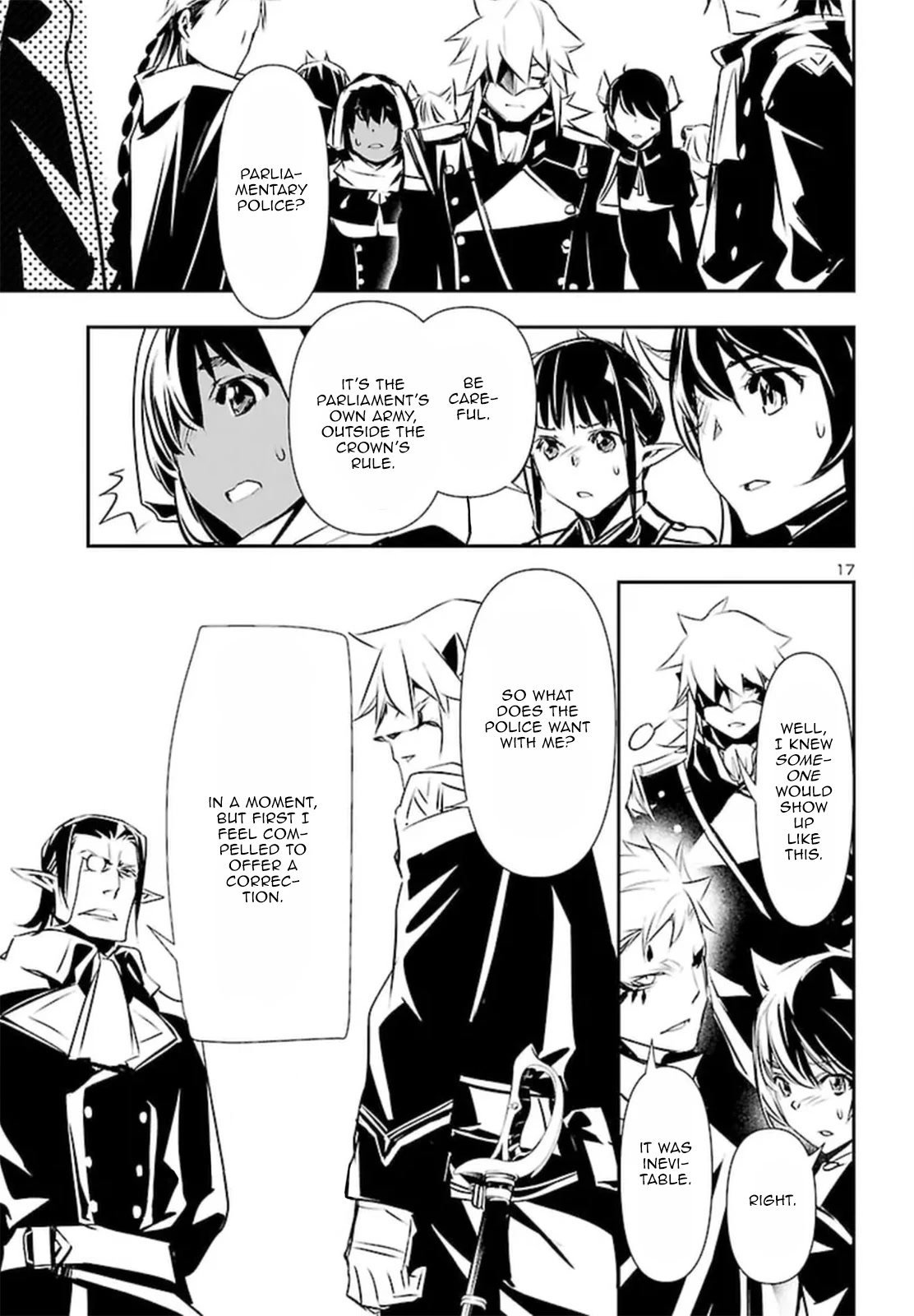 Shinju no Nectar Chapter 72 page 17 - Chapter 72: The Triumphant Return