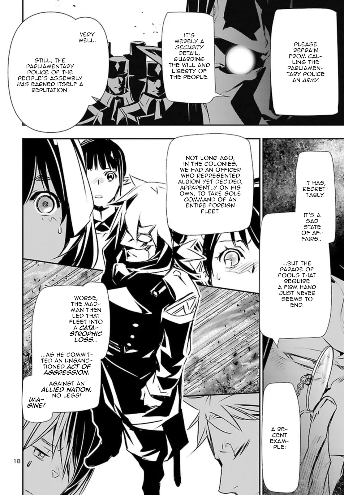 Shinju no Nectar Chapter 72 page 18 - Chapter 72: The Triumphant Return
