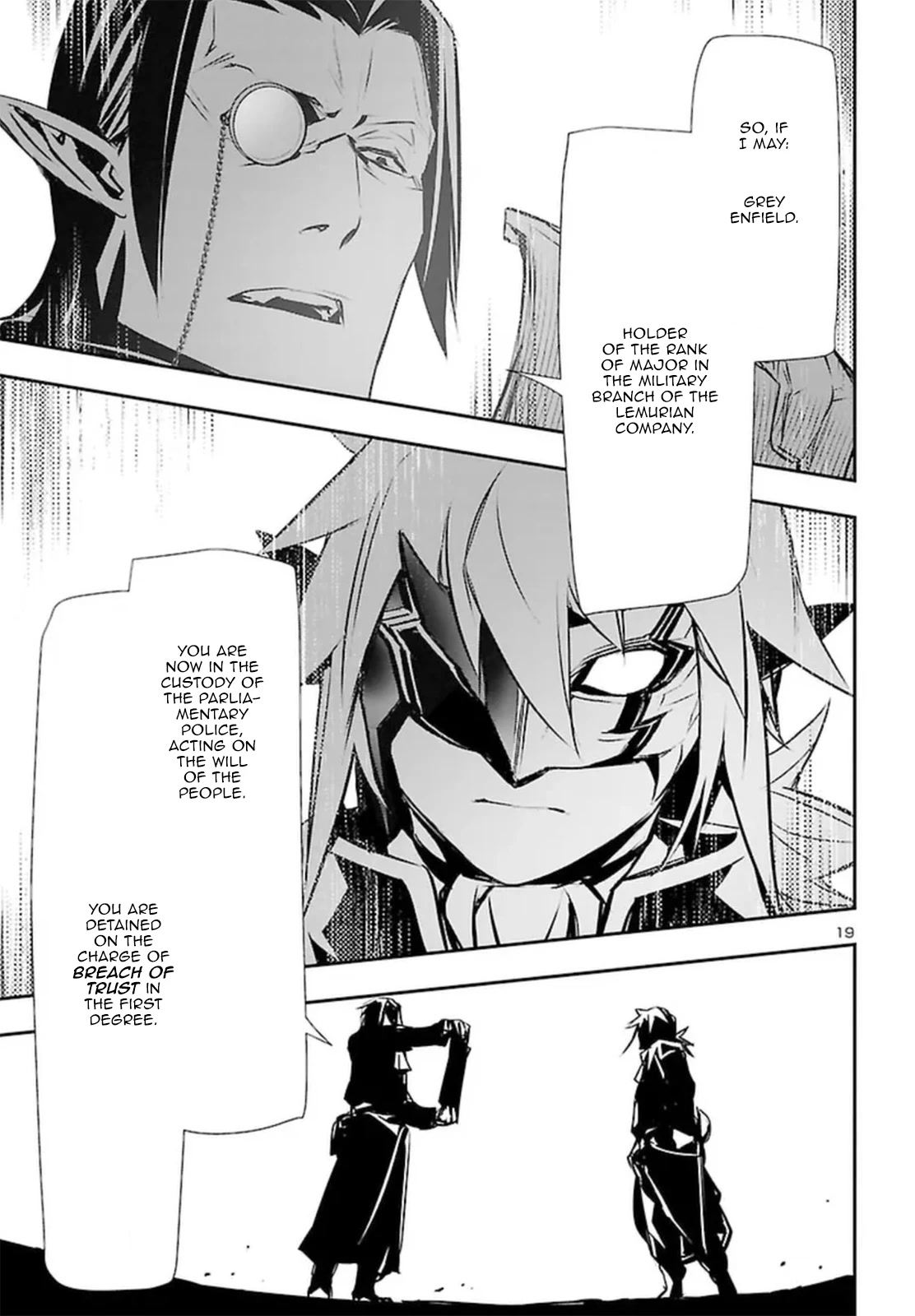 Shinju no Nectar Chapter 72 page 19 - Chapter 72: The Triumphant Return