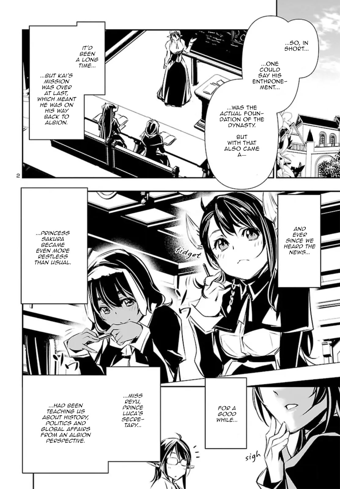 Shinju no Nectar Chapter 72 page 2 - Chapter 72: The Triumphant Return