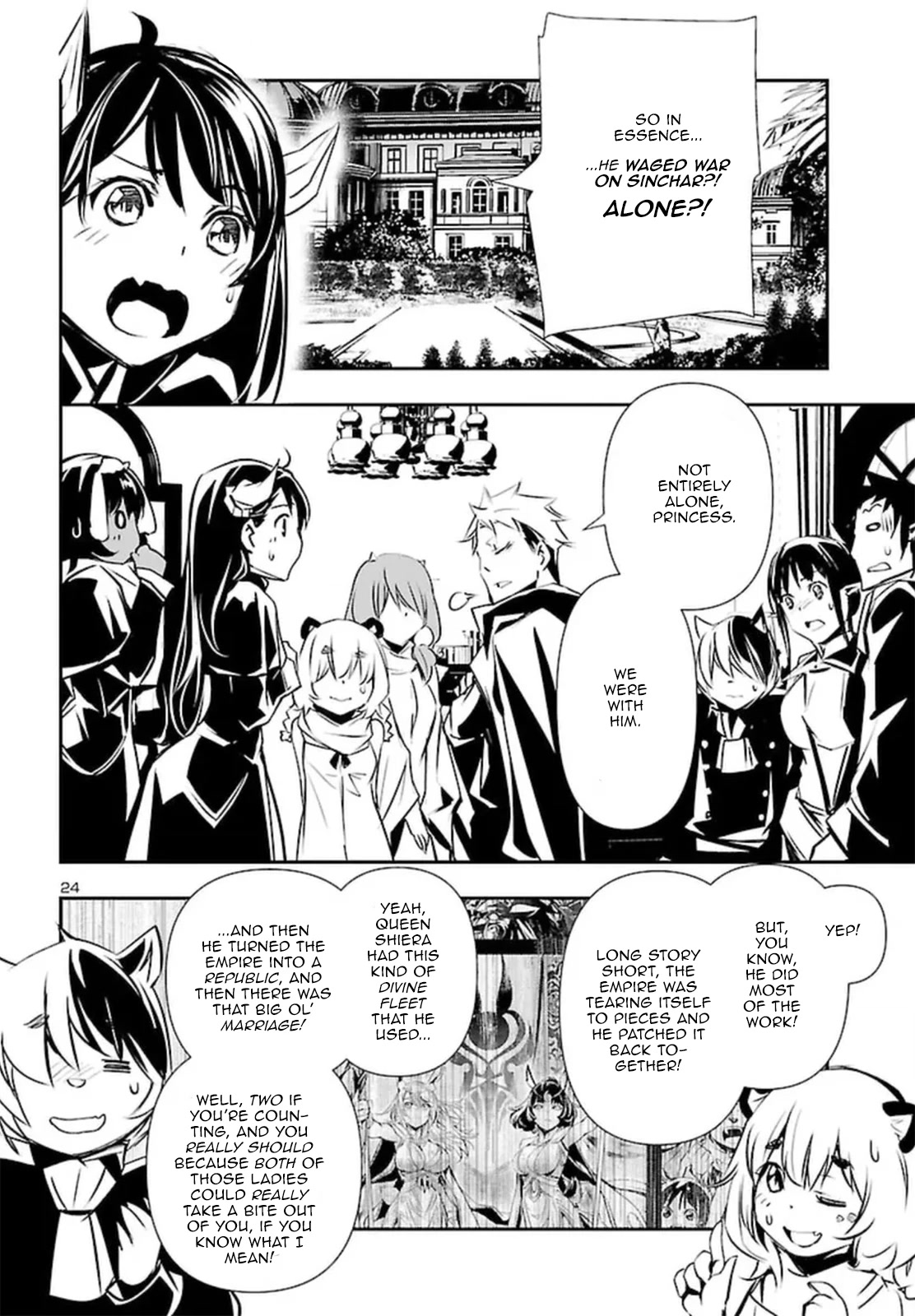 Shinju no Nectar Chapter 72 page 24 - Chapter 72: The Triumphant Return