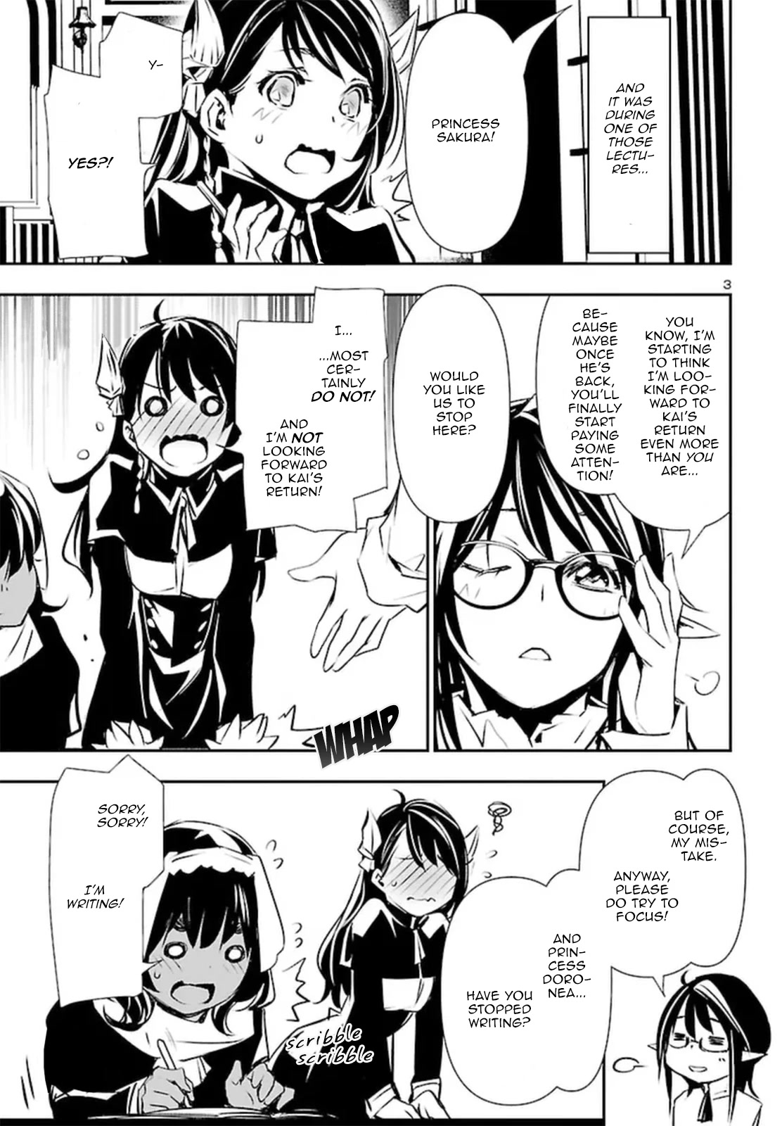 Shinju no Nectar Chapter 72 page 3 - Chapter 72: The Triumphant Return