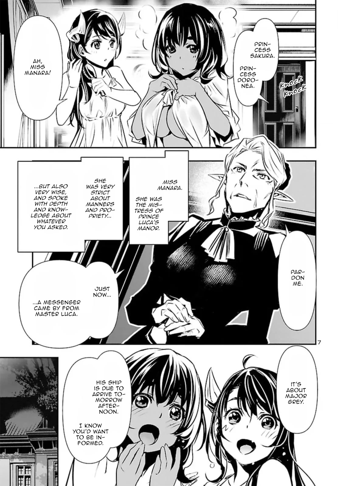 Shinju no Nectar Chapter 72 page 7 - Chapter 72: The Triumphant Return