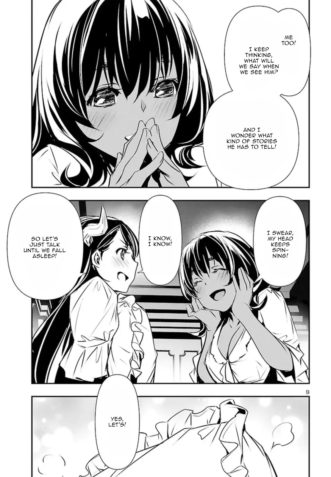 Shinju no Nectar Chapter 72 page 9 - Chapter 72: The Triumphant Return