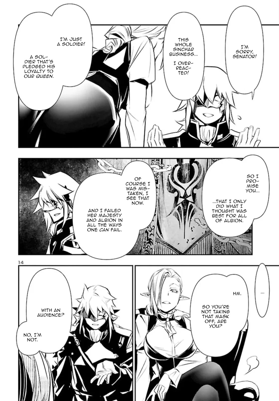 Shinju no Nectar Chapter 73 page 13 - Chapter 73: Doris Valor