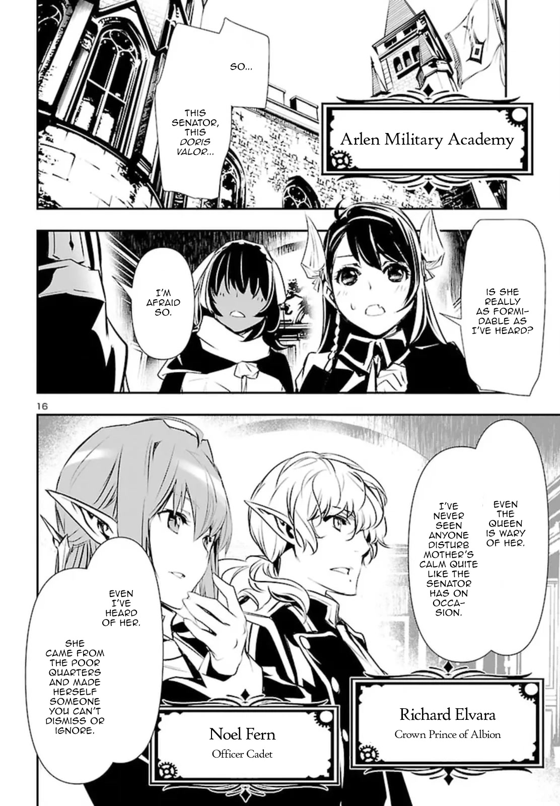 Shinju no Nectar Chapter 73 page 15 - Chapter 73: Doris Valor
