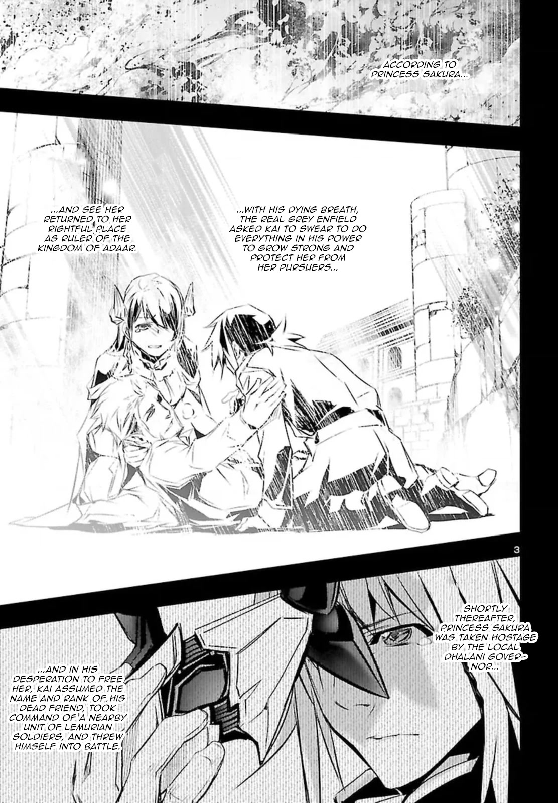 Shinju no Nectar Chapter 73 page 3 - Chapter 73: Doris Valor