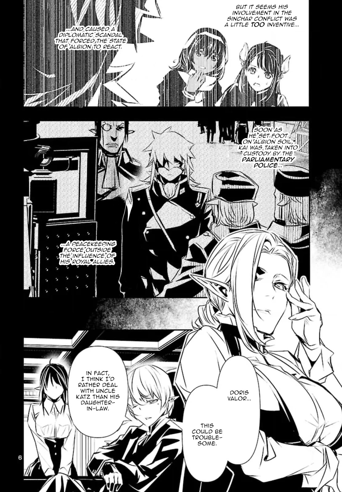 Shinju no Nectar Chapter 73 page 5 - Chapter 73: Doris Valor