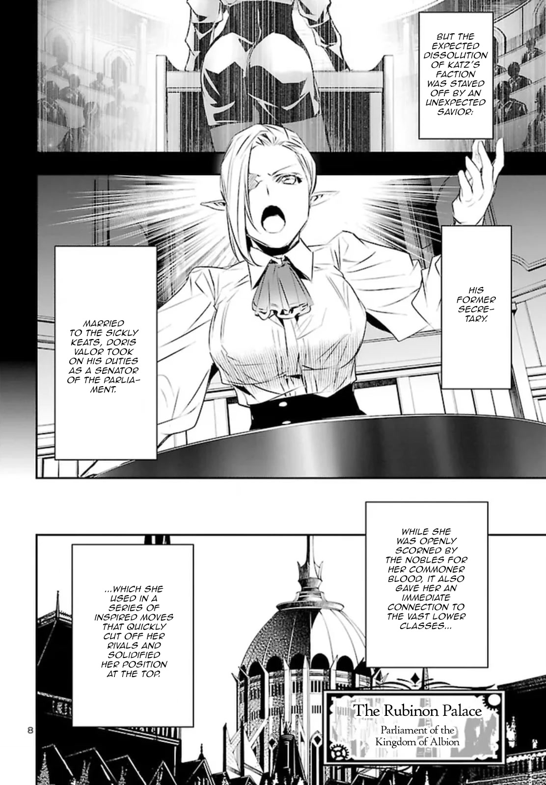 Shinju no Nectar Chapter 73 page 7 - Chapter 73: Doris Valor