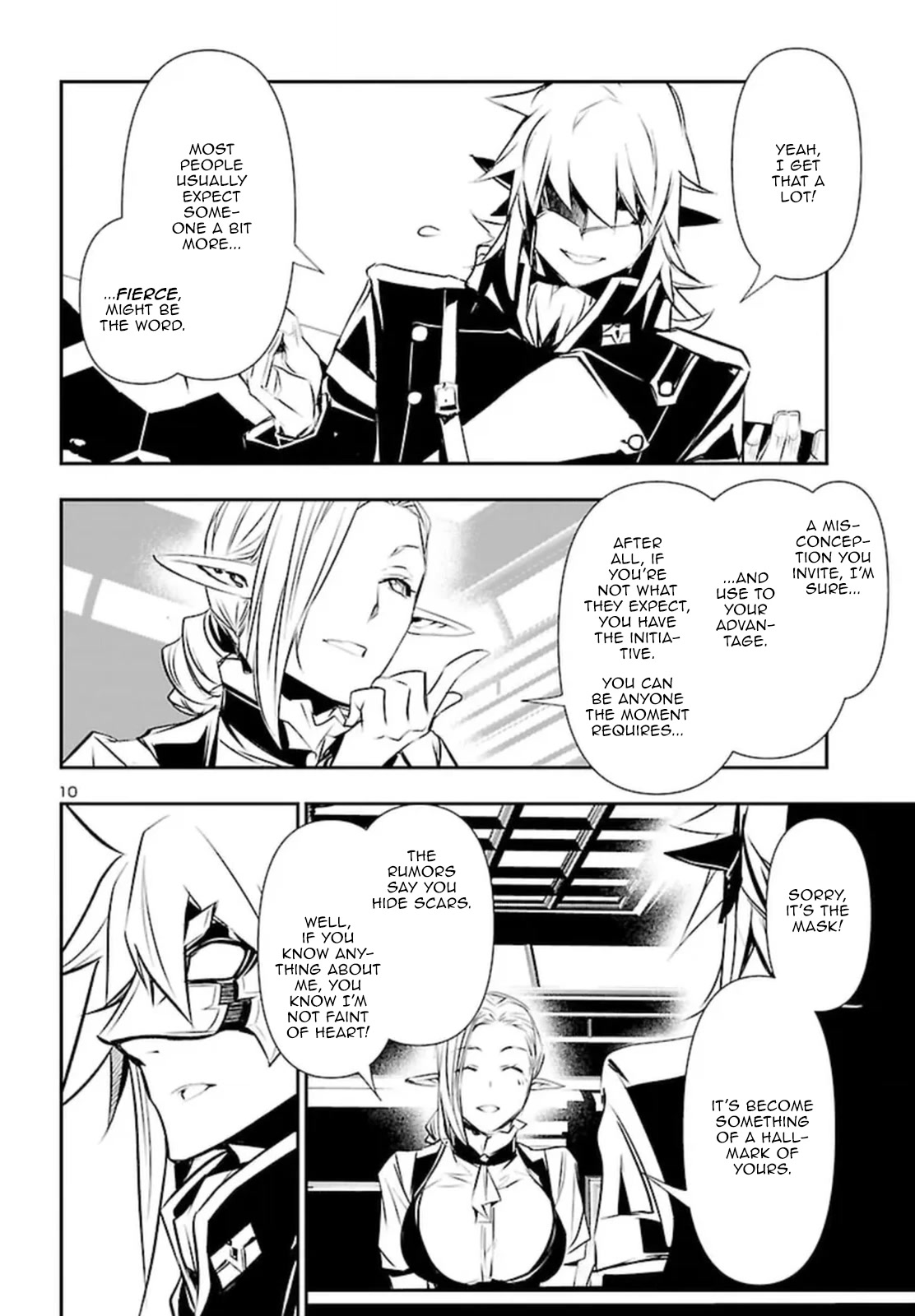 Shinju no Nectar Chapter 73 page 9 - Chapter 73: Doris Valor