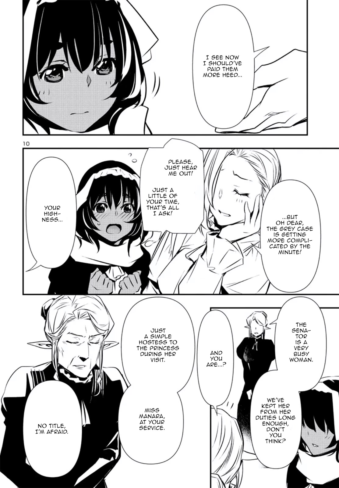 Shinju no Nectar Chapter 74 page 10 - Chapter 74: Doronea's Request