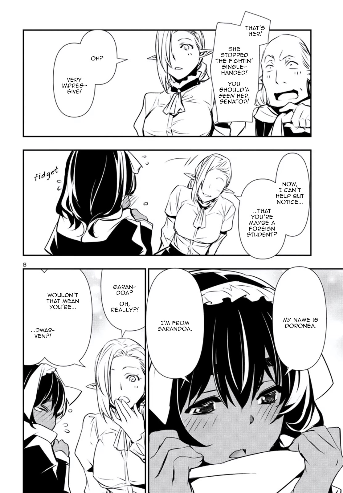 Shinju no Nectar Chapter 74 page 8 - Chapter 74: Doronea's Request