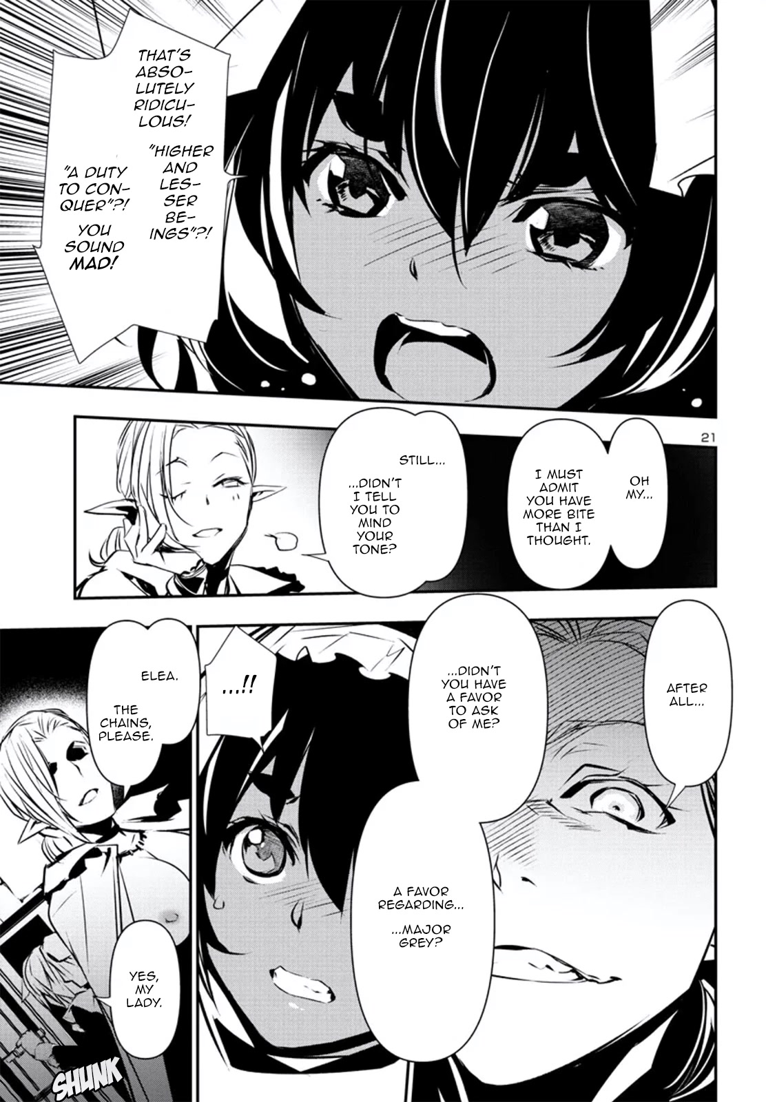 Shinju no Nectar Chapter 75 page 22 - Chapter 75: Plots and Desires