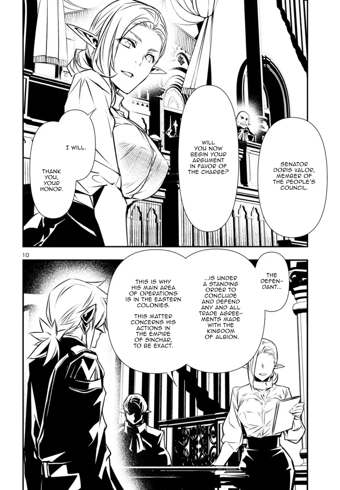 Shinju no Nectar Chapter 77 page 10 - Chapter 77: The Hearing