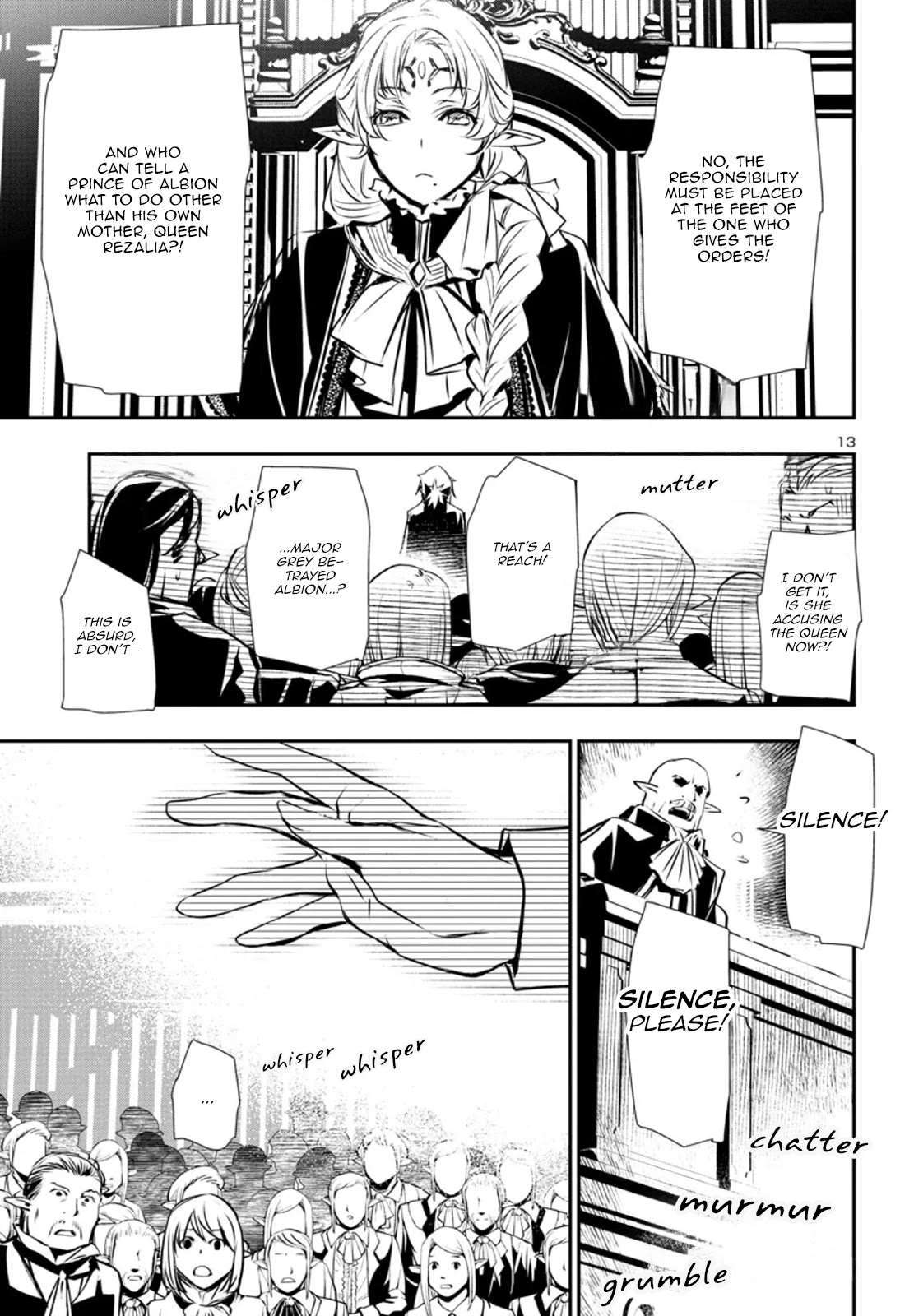 Shinju no Nectar Chapter 77 page 13 - Chapter 77: The Hearing