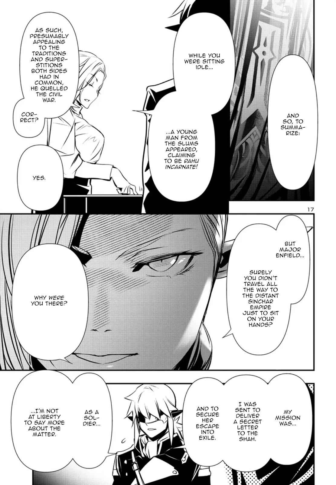 Shinju no Nectar Chapter 77 page 17 - Chapter 77: The Hearing