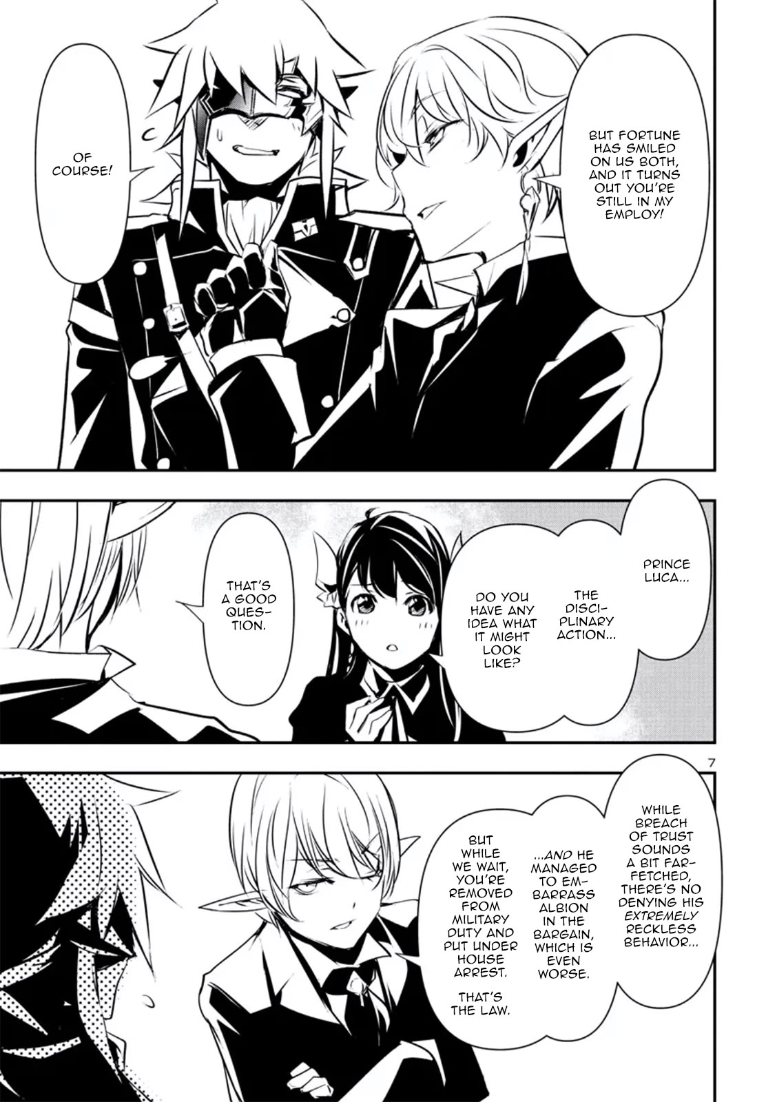 Shinju no Nectar Chapter 79 page 7 - Chapter 79: Sakura's Choice