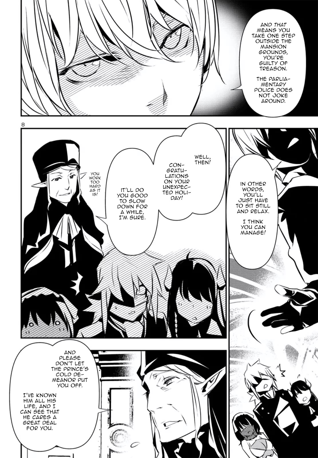 Shinju no Nectar Chapter 79 page 8 - Chapter 79: Sakura's Choice