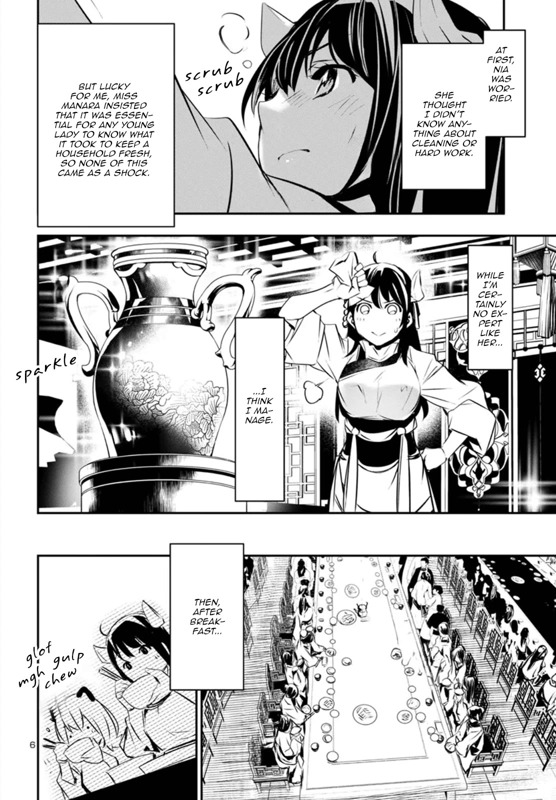 Shinju no Nectar Chapter 81 page 6 - Chapter 81: Life in the Inner Palace