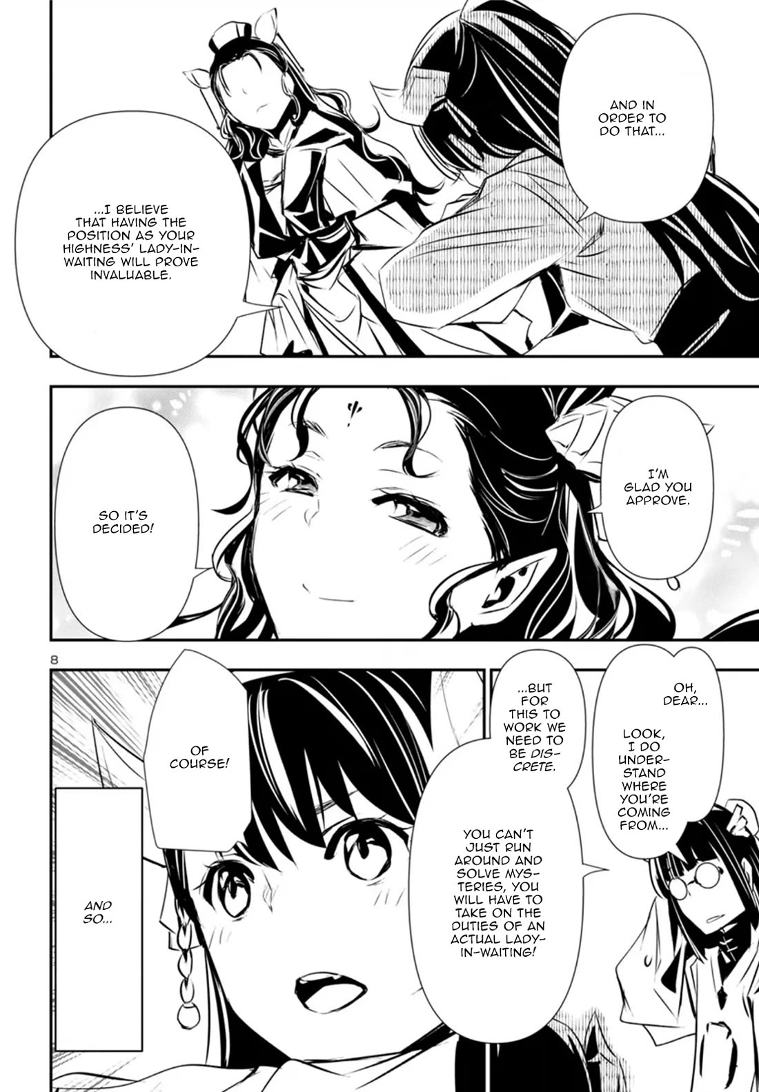 Shinju no Nectar Chapter 83 page 9 - Chapter 83: Her Feelings for Him