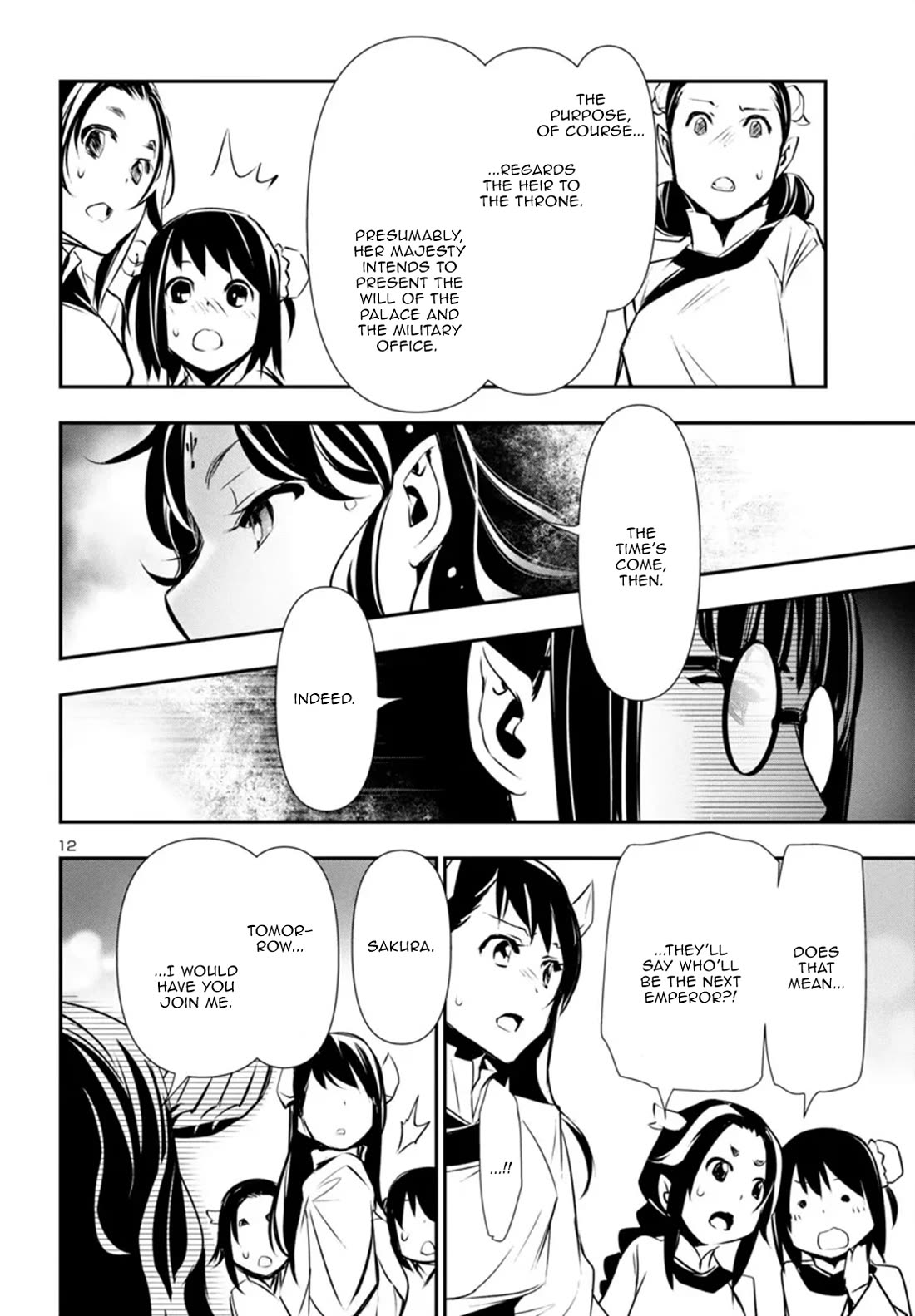 Shinju no Nectar Chapter 85 page 12 - Chapter 85: The Successors