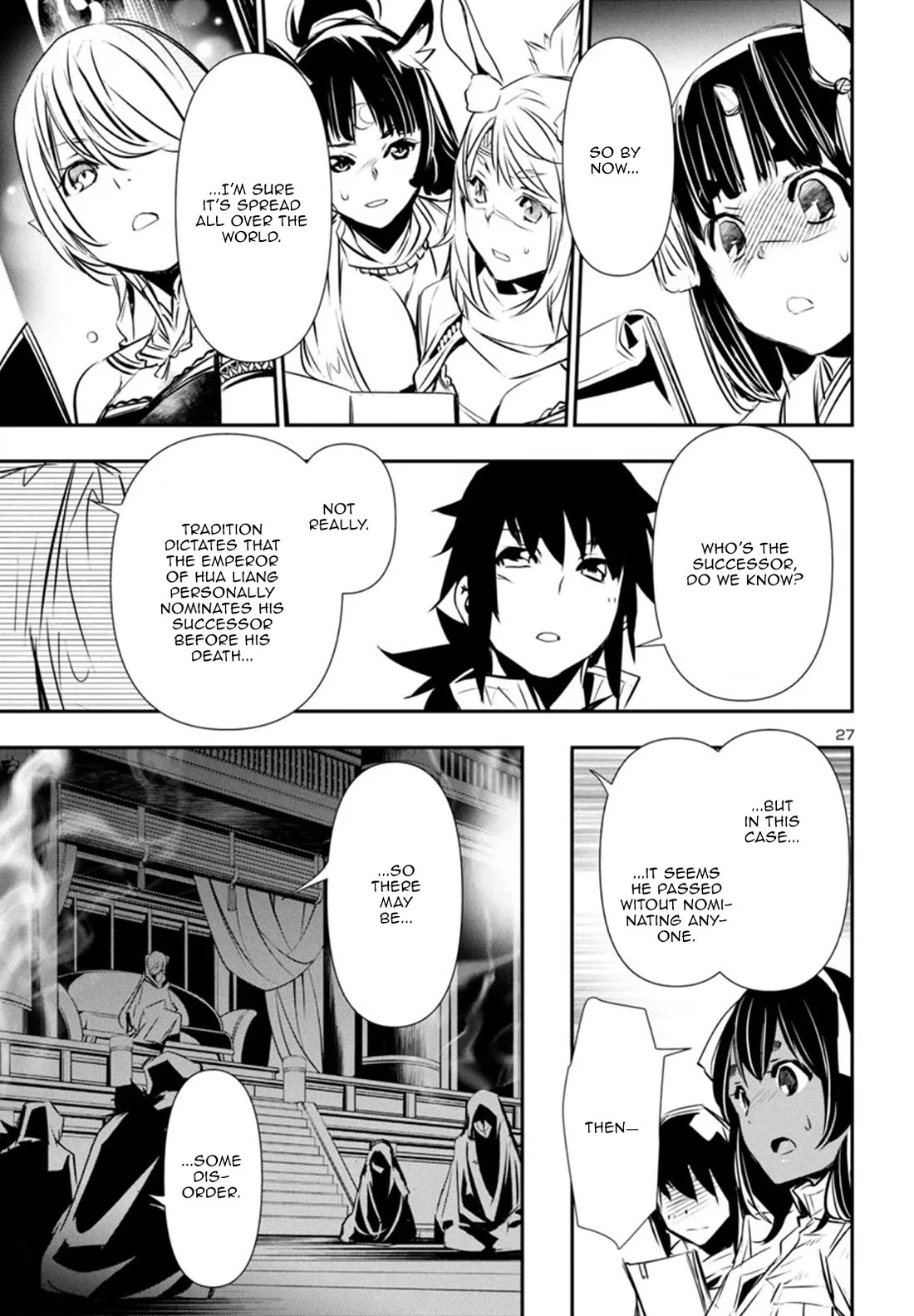 Shinju no Nectar Chapter 85 page 27 - Chapter 85: The Successors