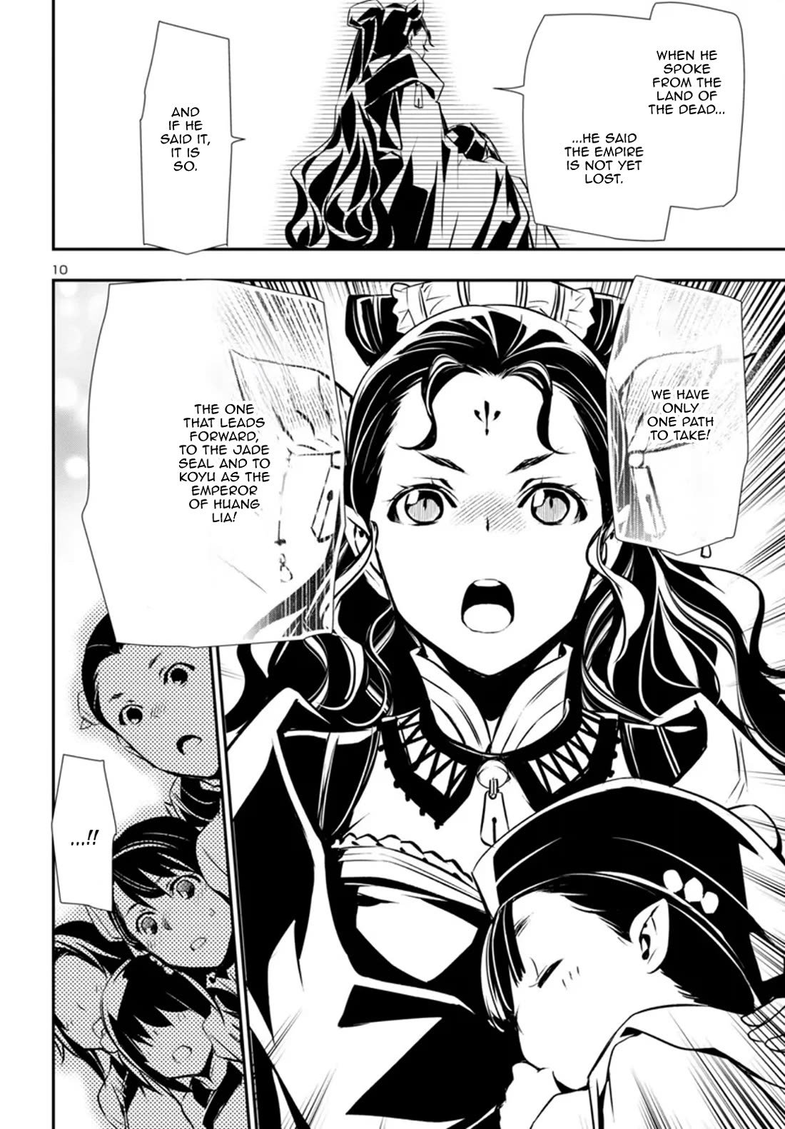 Shinju no Nectar Chapter 87 page 10 - Chapter 87: The History of Huang Lia